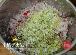 萝卜绿豆丸子的做法图解2