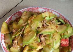 肉丝小方瓜的做法图解5