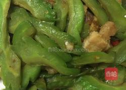 苦瓜炒肉的做法图解8
