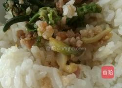 三七芽炒肉末的做法图解9