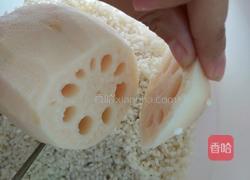 花生糯米藕的做法图解4