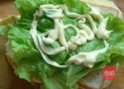三明治的做法图解4