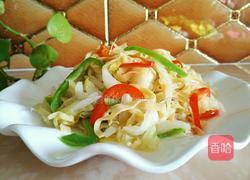 大白菜炒百叶的做法图解7