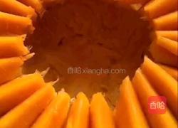 南瓜糯米彩饭的做法图解2