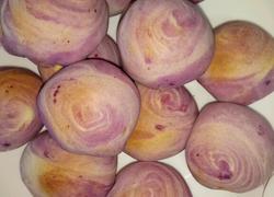 紫薯红豆沙酥