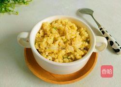 炒鸡蛋蒸米的做法图解13