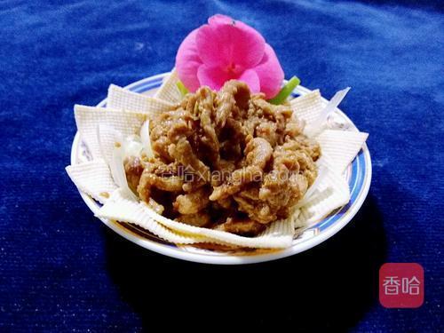 京酱肉丝成品图感谢观赏!!