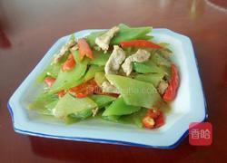 家常炒青笋的做法图解9