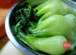 素炒上海青的做法图解4