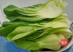 素炒上海青的做法图解1