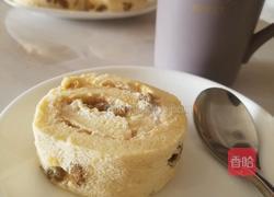 葡萄干奶油蛋糕卷的做法图解16