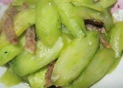 香肠炒青瓜