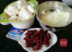 蔓越莓牛轧糖的做法图解1