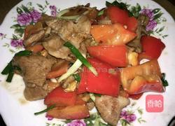 红椒炒肉片的做法图解8