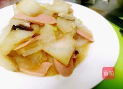 极品冬瓜烧香肠片的做法图解9