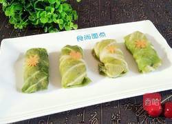 蒸包菜卷的做法图解12