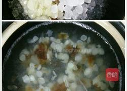 雪燕桃胶皂米羹的做法图解4