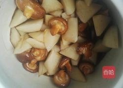 红烧香茹白萝卜的做法图解4