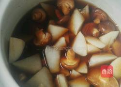 红烧香茹白萝卜的做法图解5