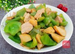 杏鲍菇炒彩椒的做法图解10