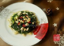 凉拌菠菜的做法图解9