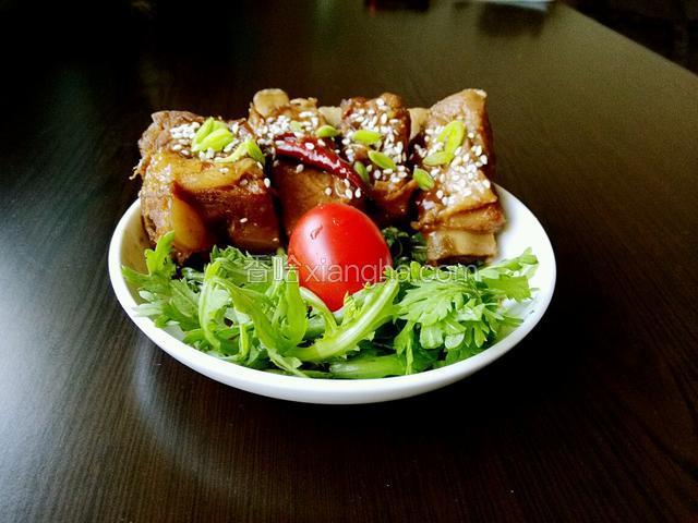 圣诞版红烧排骨