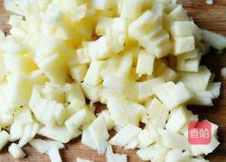 奶香苹果煎饼的做法图解2