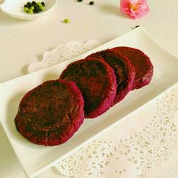 紫薯豆沙饼的做法[图]