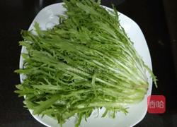 蚝油果仁苦菊的做法图解2