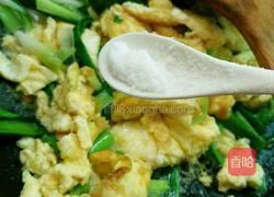 蒜苗炒蛋的做法图解6