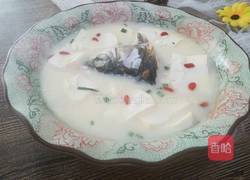 鱼头炖豆腐的做法图解8