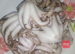 青椒炒章鱼的做法图解3