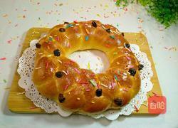 花环面包的做法图解14