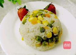 豌豆玉米焖饭的做法图解4