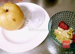 雾霾天需装备 红枣银耳雪梨的做法图解1