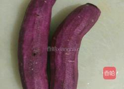 紫薯三明治的做法图解1