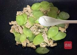 莴笋炒肉的做法图解7