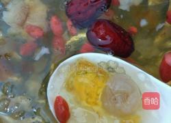 雪燕桃胶皂角米羹的做法图解4