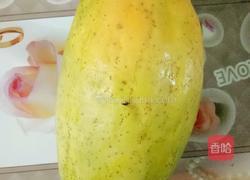 木瓜冰糖炖的做法图解4