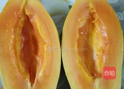 木瓜冰糖炖的做法图解6