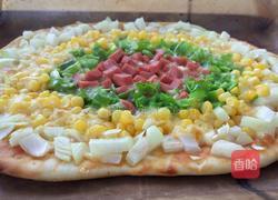 彩虹披萨的做法图解12