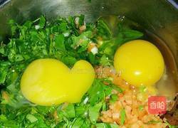 芹菜蛋饼的做法图解3