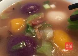 三色汤圆的做法图解9