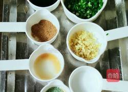 红菜苔大肉水饺的做法图解2