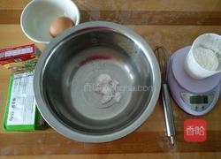 圣诞拐棍饼干的做法图解1