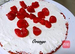 红丝绒草莓裸蛋糕的做法图解16