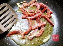 茜芹炒香肠的做法图解6