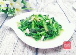 清炒茼蒿的做法图解6