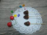 草莓巧克力棒棒糖的做法[图]