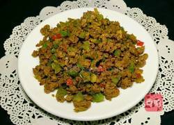 芹菜牛肉渣的做法图解10